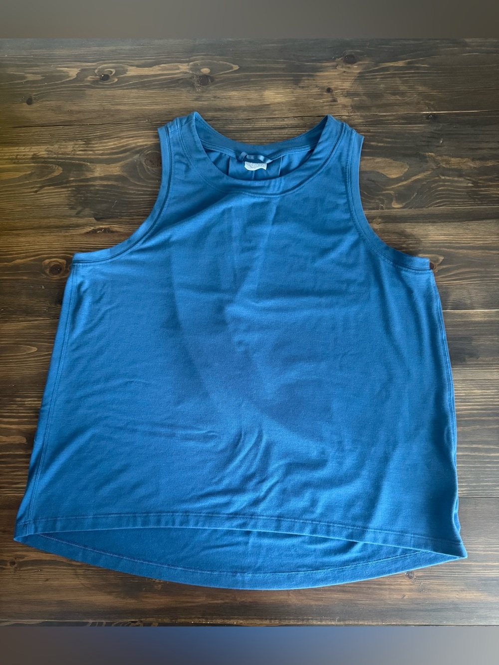 Athleta Blue Sleeveless Women's Tank Top